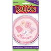 18" Foil Pink Stitching Baby Shower Ball