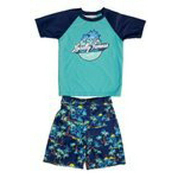 Tommy Bahama Boys' Rash guard and Trunks Swimsuit Set