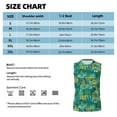 thumbnail image 5 of Yiaed Jungle Leopard Print Men's Singlet Vests Summer Running Muscle Tank Tops Gym Undershirt Round Neck Sleeveless for man, 5 of 5