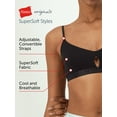 thumbnail image 6 of Hanes Originals Women's Supersoft Scoop Bralette, 6 of 11