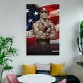 thumbnail image 6 of John Cena Poster, Canvas Wall Hanging Art Painting, Artwork Print for Home Decor Bedroom Living Room Dorm, Unframe, 6 of 8