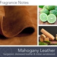 thumbnail image 6 of Manly Indulgence All American Mahogany & Leather Jar Candle, 2 Wick, 15 oz, 60h Burn, Woody & Earthy, 6 of 7
