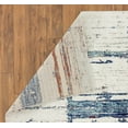 thumbnail image 7 of Luxe Weavers Modern Abstract Ivory Multi-Colored 5x7 Area Rug, Machine-Woven Carpet, 7 of 7
