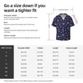 thumbnail image 5 of Pofeuu Star Dog Paw Print Mens Casual Short Sleeve Shirts Beach Summer Spread Collar Pocket Tops Men's Casual Short-sleeved Shirt-XX-Large, 5 of 5
