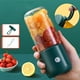 thumbnail image 1 of Exprimidor eléctrico, mezclador recargable USB, licuadora potente de frutas, limones y naranjas con 380ml Soledad exprimidor electrico, 1 of 10