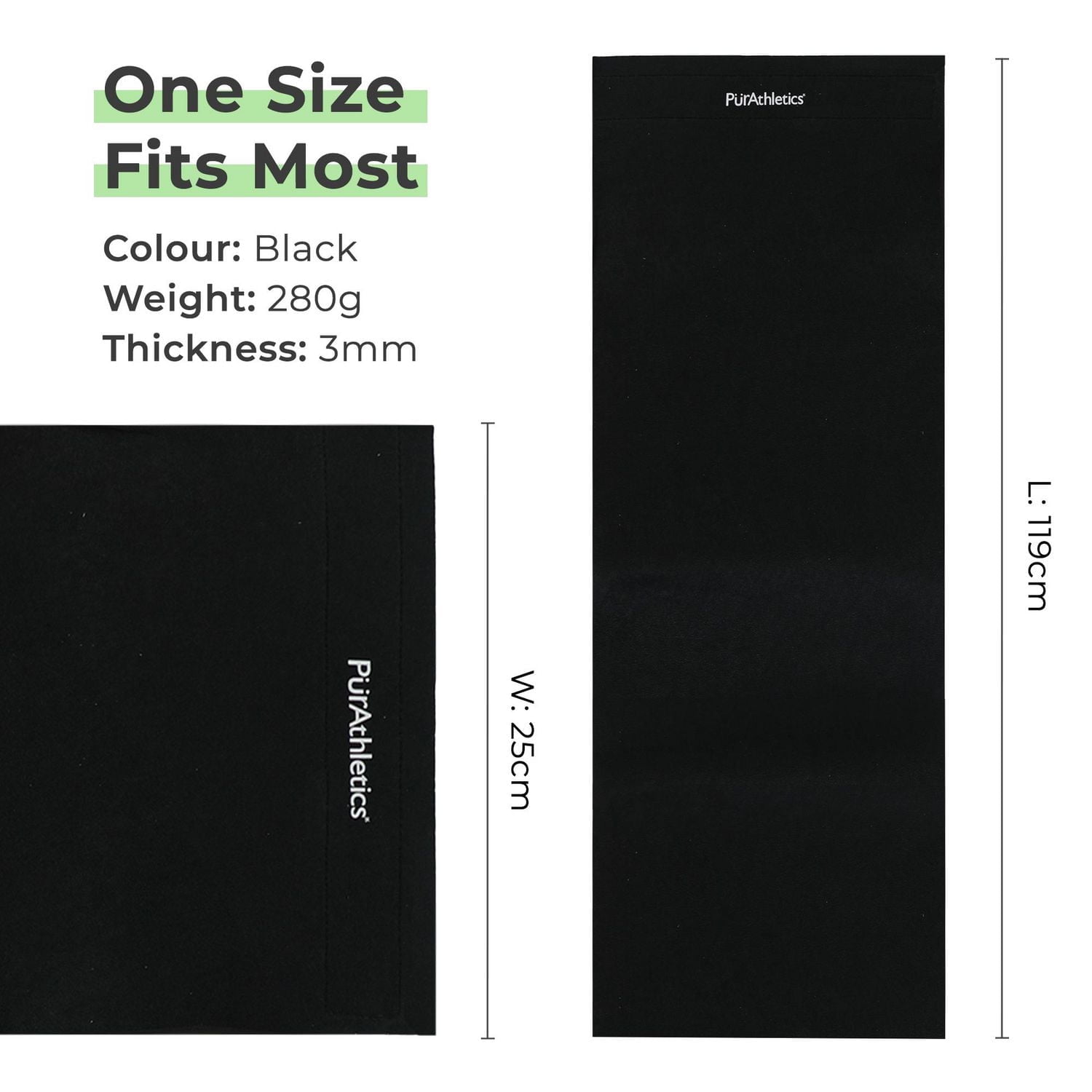 Purathletics 10" Slimmer Belt