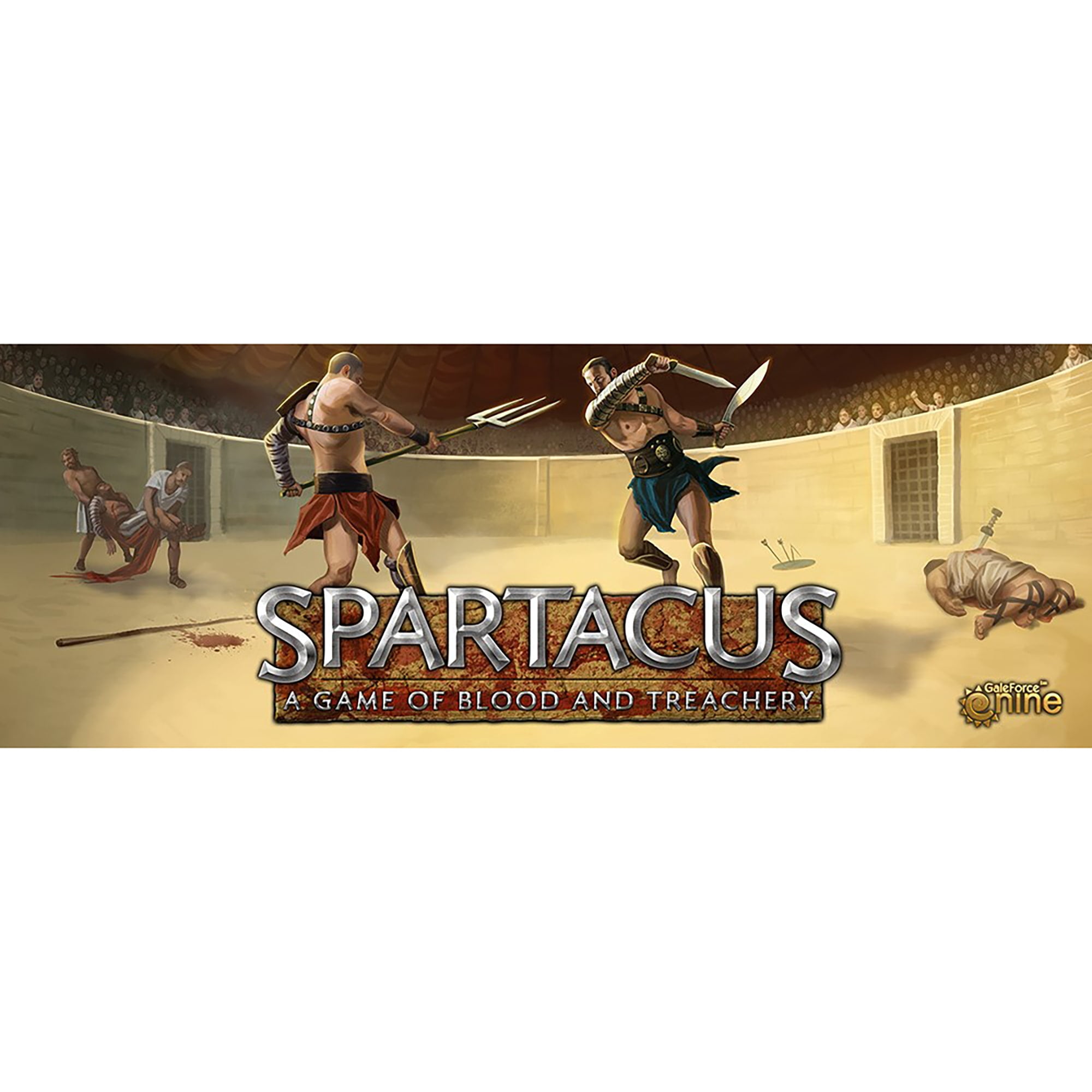 Spartacus: A Game of Blood & Treachery - Gale Force Nine, Ages 14+, 3-4  Players, 120 Min - Walmart.com
