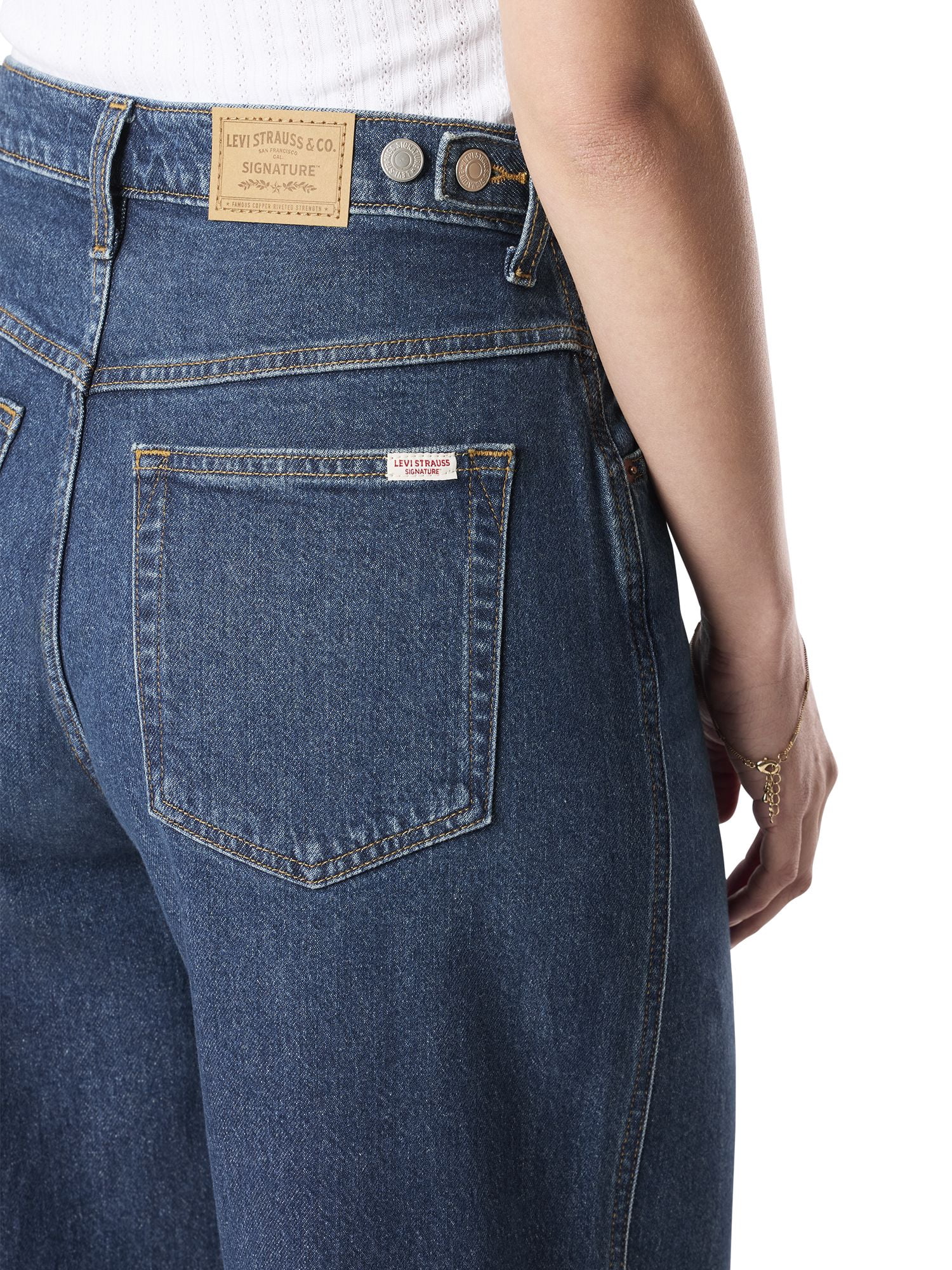 Levi Strauss Signature Women's and Women's Plus Vintage Cinch Loose Cargo Pants
