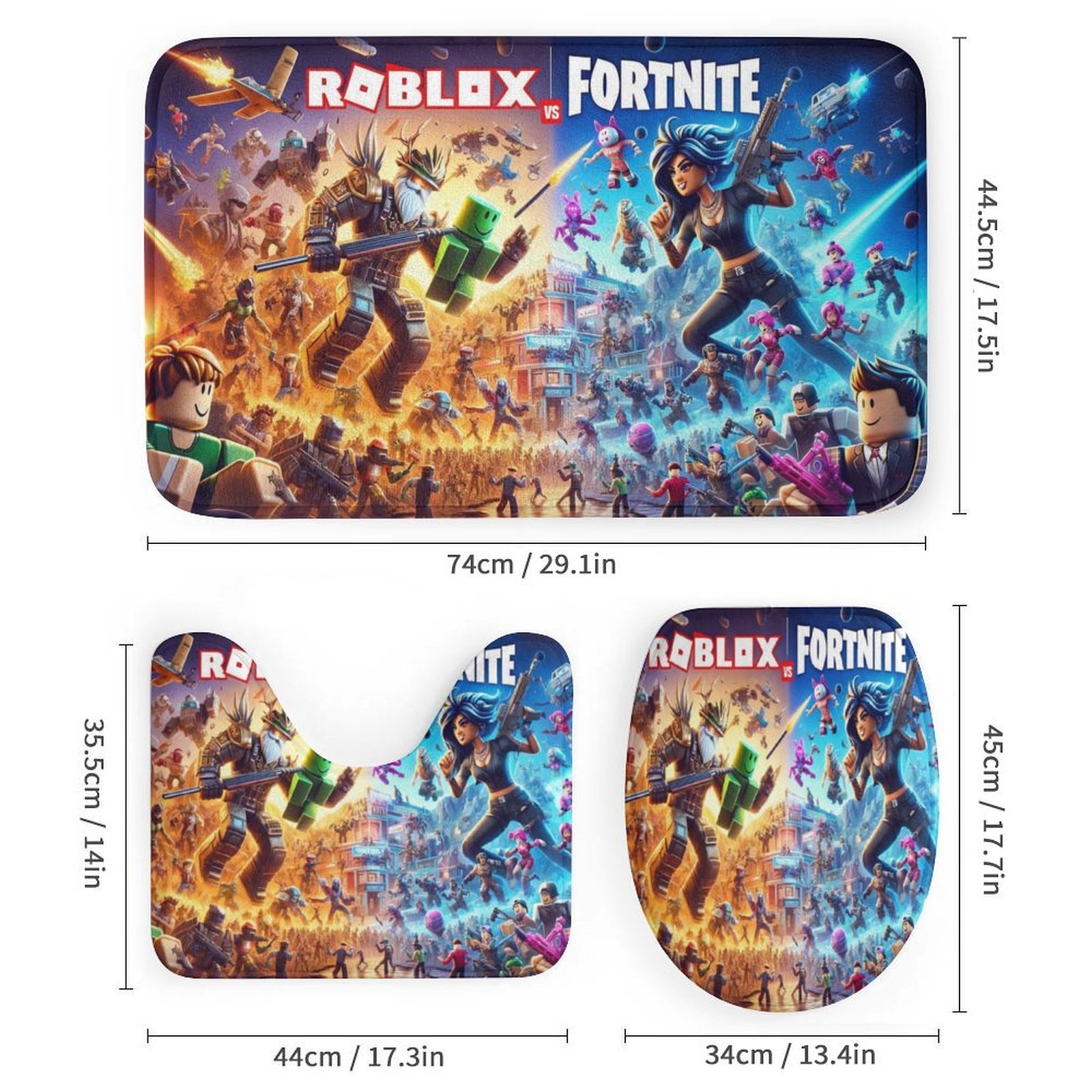 Roblox Print Shower Curtain Sets Bathroom Set Decor With Non Slip Rugs Fb78fcb0 Fa69 4cfe Ba53 