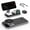 Black, variant on 25W Wireless Charging Compatible For IPhone 17-12 Pro Max, 3-in-1 Magnetic Foldable Compatible With Apple Watch & AirPods Pro Black