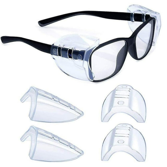 Protectores laterales para anteojos Protector de anteojos de seguridad antideslizante Universal