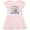 Ballerina Pink, variant on Inktastic Happy Hanukkah Dreidel and Laurels Girls Toddler Dress