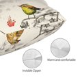 thumbnail image 5 of Disketp Pillow Covers Little Birds Pattern Throw Pillow Case Cushion Covers,Cushion For Bedroom,Couch,Home-14"X20", 5 of 9
