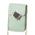 thumbnail image 1 of Petit Sac à Bandoulière pour Cellulaire pour Femmes Mode Simple Porte-Cartes Portefeuille Neuf, 1 of 9