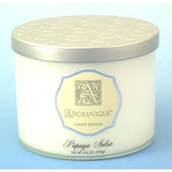 PAPAYA SALSA AROMATIQUE 9.5 oz Scented Jar Candle