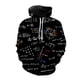 thumbnail image 3 of Sudadera con capucha con estampado 3D divertido, ropa de calle gráfica con fórmulas matemáticas, sudaderas de gran tamaño a la moda para hombres y mujeres, sudaderas con capucha para niños y niñas, ab, 3 of 4