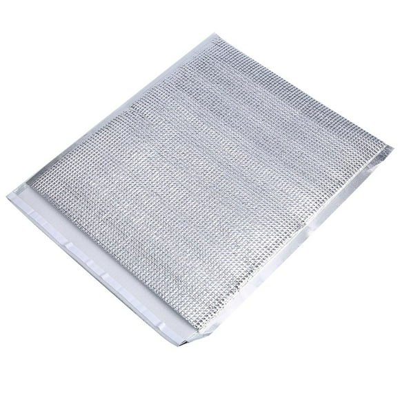 10pcs Set Disposable, Foil Insulated Food Storage Bag Insulated Bag, Aluminum Bag,Insulated Wrap,Insulated Thermal Cooler Silver 20 x 25cm