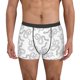 thumbnail image 1 of Balery Hand Drawn Snake Calzoncillos bóxer para hombre, ropa interior de algodón suave y transpirable con cinturilla de nailon-Large, 1 of 5