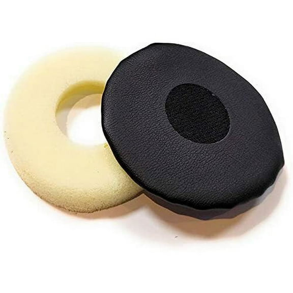 Jabra Evolve 20, 30, 40, 65 Headsets Leather and Foam Cushion Replacement Kit, by Global Teck #GTW 6600-02