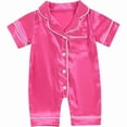 thumbnail image 2 of YUNAFFT Pyjama Barboteuse d'Été pour Enfants à Manches Courtes Unisexe Compatible avec la Climatisation Tenue d'Intérieur Décontractée Confortable, 2 of 4