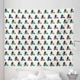 thumbnail image 1 of Scottie Dog Tapestry, Funny Animal Pattern with Funky Scottish Terrier Riding an Retro Scooter, Fabric Wall Hanging Decor for Bedroom Living Room Dorm, 5 Sizes, Multicolor, by Ambesonne, 1 of 1