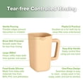 thumbnail image 4 of Vaso de Enjuague para Baño haakaa de Silicona Grado Alimenticio Coral 355 ml, 4 of 8