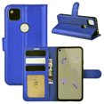 thumbnail image 1 of [PST] Google Pixel 4a Case, Leather Magnetic Card Slot Wallet Folio Flip Case Cover, 1 of 6
