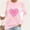 #126-Pink, variant on Craaazy Womens T Shirts Breast Cancer Shirt Casual Loose Crewneck Long Sleeve Pullover Pink Ribbon Awareness Comfy Tops Gifts