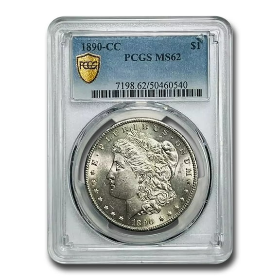 1890-CC Morgan Dollar MS-62 PCGS