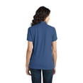 thumbnail image 2 of Port Authority Stretch Pique Polo (L555) Moonlight Blue, XS, 2 of 2