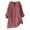 Pink, variant on ZQUUVOU Women's Shirts Cotton Linen V-Neck Long Sleeve Loose Button Summer Blouse (Green,3XL)