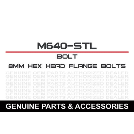 

(10-Pack) Hex Head Bolts 6X40Mm