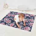 thumbnail image 2 of Pioneer Flower Blanket,Comfortable Soft Flannel Throw Blanket,All Season,Warm Lightweight Blankets for Sofa Bed Couch Living Room Chair,30"x40"(80x100cm), 2 of 4