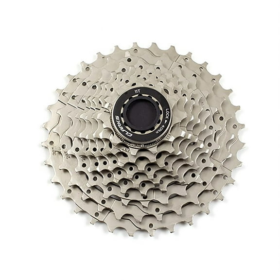 Clarks Cassette 11-32 9 Speed SRAM/Shim Compatible Silver 9Speed 11-32T