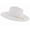 Beige, variant on Vintage Cowboy Style Flat Wide Brim Faux Suede Fedora Outdoor Sun Hat-Rust Red