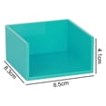 thumbnail image 2 of Caja de almacenamiento de papel para mensajes Ficarrico, caja de notificación de color de plástico, caja para tarjetas de visita, caja de pegatinas para mensajes, 2 of 5