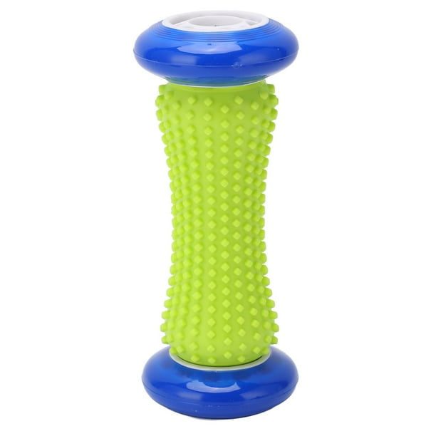 Rodillo de masaje de pies, masajeador manual para fascitis plantar, terapia de puntos gatillo, alivio del dolor, azul oscuro