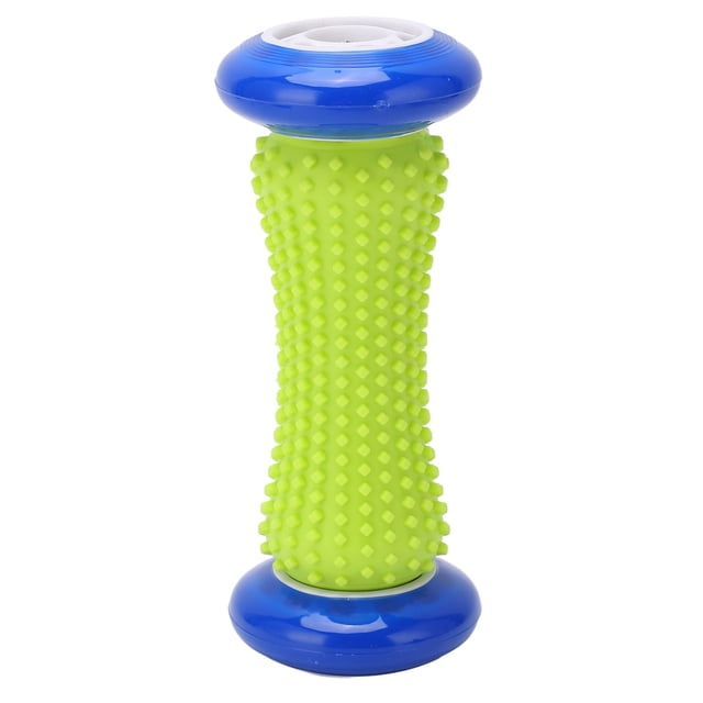 Rodillo de masaje de pies, masajeador manual para fascitis plantar, terapia de puntos gatillo, alivio del dolor, azul oscuro