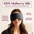 thumbnail image 2 of Antifaz para dormir Back Bay Audio SilkSound Bluetooth de seda, 2 of 9