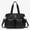 黑色, variant on Cross-border best-selling women's retro tote bag, handbag, crossbody bag, Merard Y2K trendy and sexy multi-pocket shoulder bag