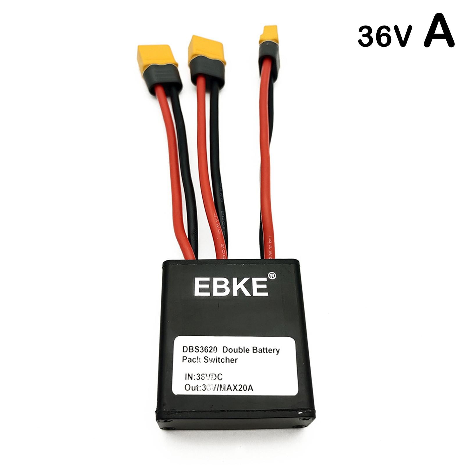 Ebike DualBattery Connection Switcher Adapter Module Increase Battery