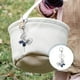 thumbnail image 5 of GOOHOCHY Mariposas de diamante forma llavero llave clave colgante bolsa colgante decorativo, 5 of 7