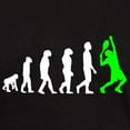 thumbnail image 3 of CafePress - Tennis Evolution (Green) T Shirt - Men's Classic Graphic Cotton T-Shirt, 3 of 4