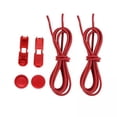 thumbnail image 1 of Cordones Elásticos Sin Atar Strade Fareast Limited Color Rojo 2 piezas, 1 of 8