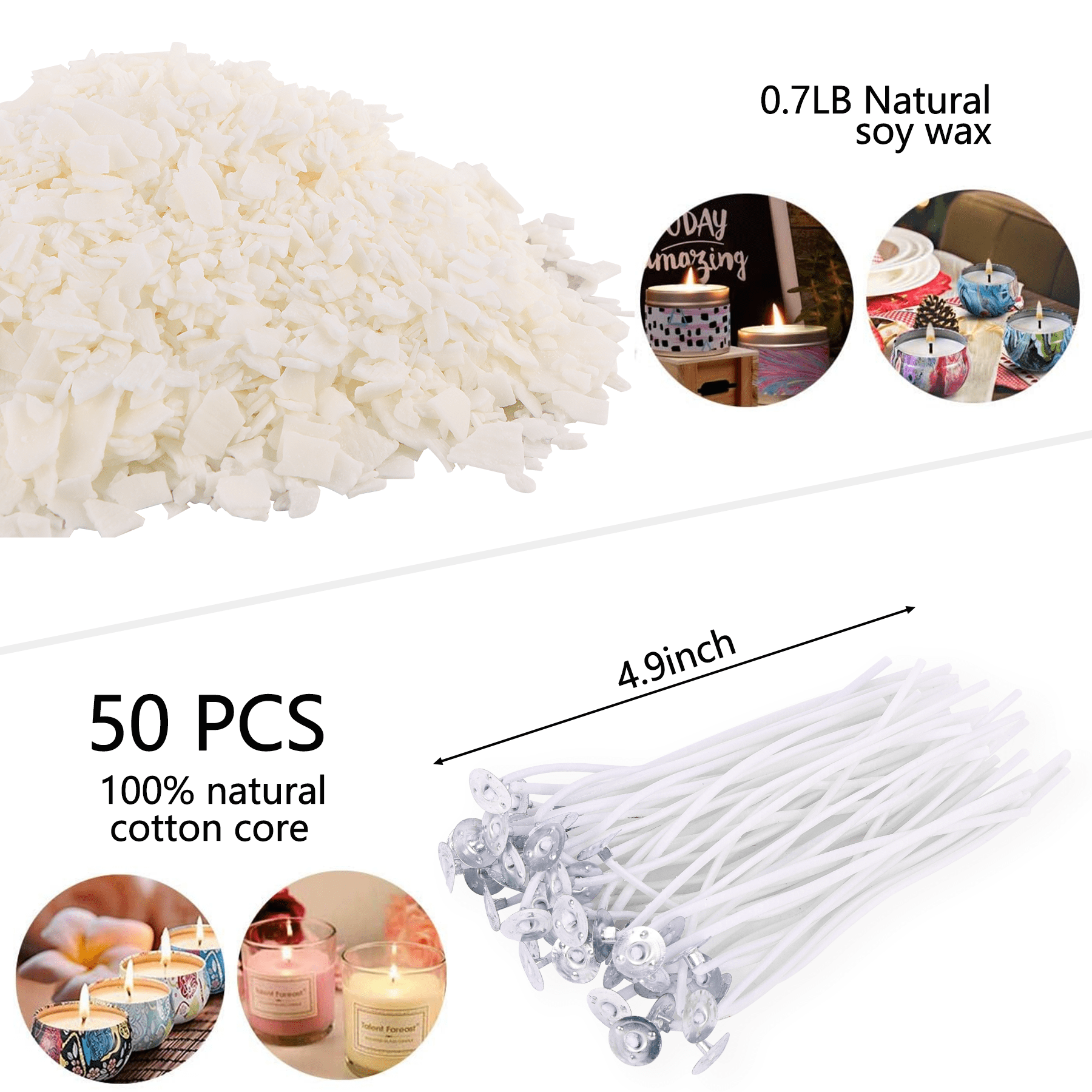Candle Making Kit Creativity Soy Wax DIY for Adults Kids