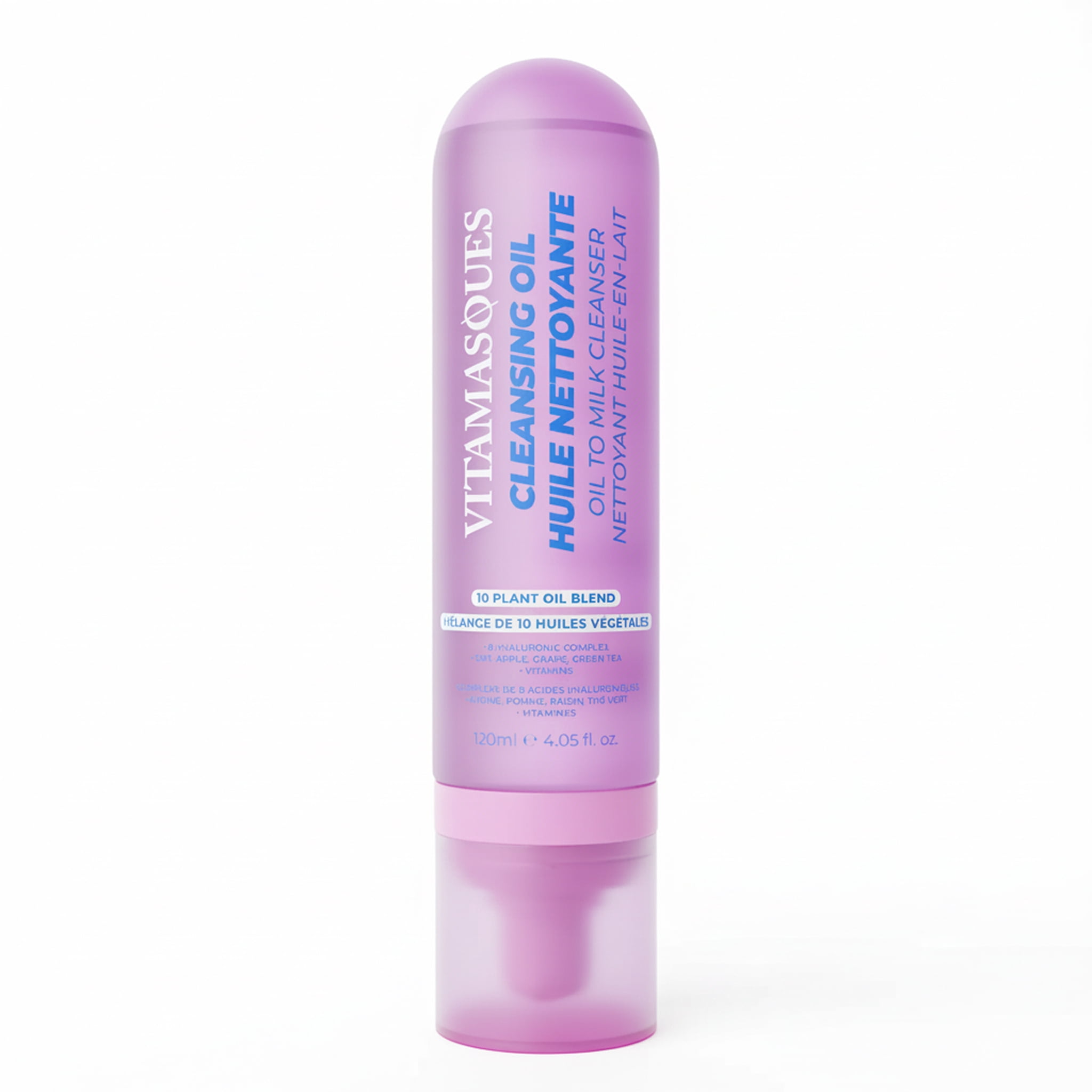 Huile nettoyante – Huile en Lait nettoyant Nettoyage en douceur, hydratation luxueuse - 120 ml