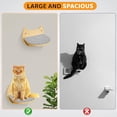 thumbnail image 4 of Estantes de Pared para Gatos BUOGA con 3 Escalones de Madera Premium, 4 of 8