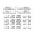 thumbnail image 1 of 24 peines de 24 pines, 8 pines y 6 pines para cables de alimentación de PC de 3,0 a 3,6 mm (transparente), 1 of 5