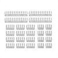 24 peines de 24 pines, 8 pines y 6 pines para cables de alimentación de PC de 3,0 a 3,6 mm (transparente)