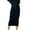 Black, variant on Vedolay Skirt Women's Lightweight Flare Midi Pull On Closure Skirt,White M